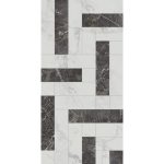 Фаянс Серия Siena White - Black & White Decor /FON-8937/