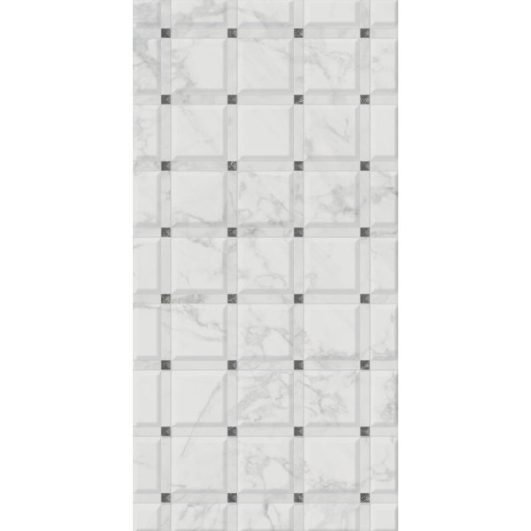 Фаянс Серия Siena White - Square Decor /FON-8938/