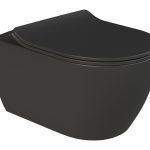 висящо седало city rimless w19107-97w BLACK MATT