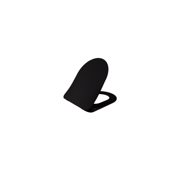 Тоалетна седалка Серия Free Black Matte Soft Close KC0903.01.1400E
