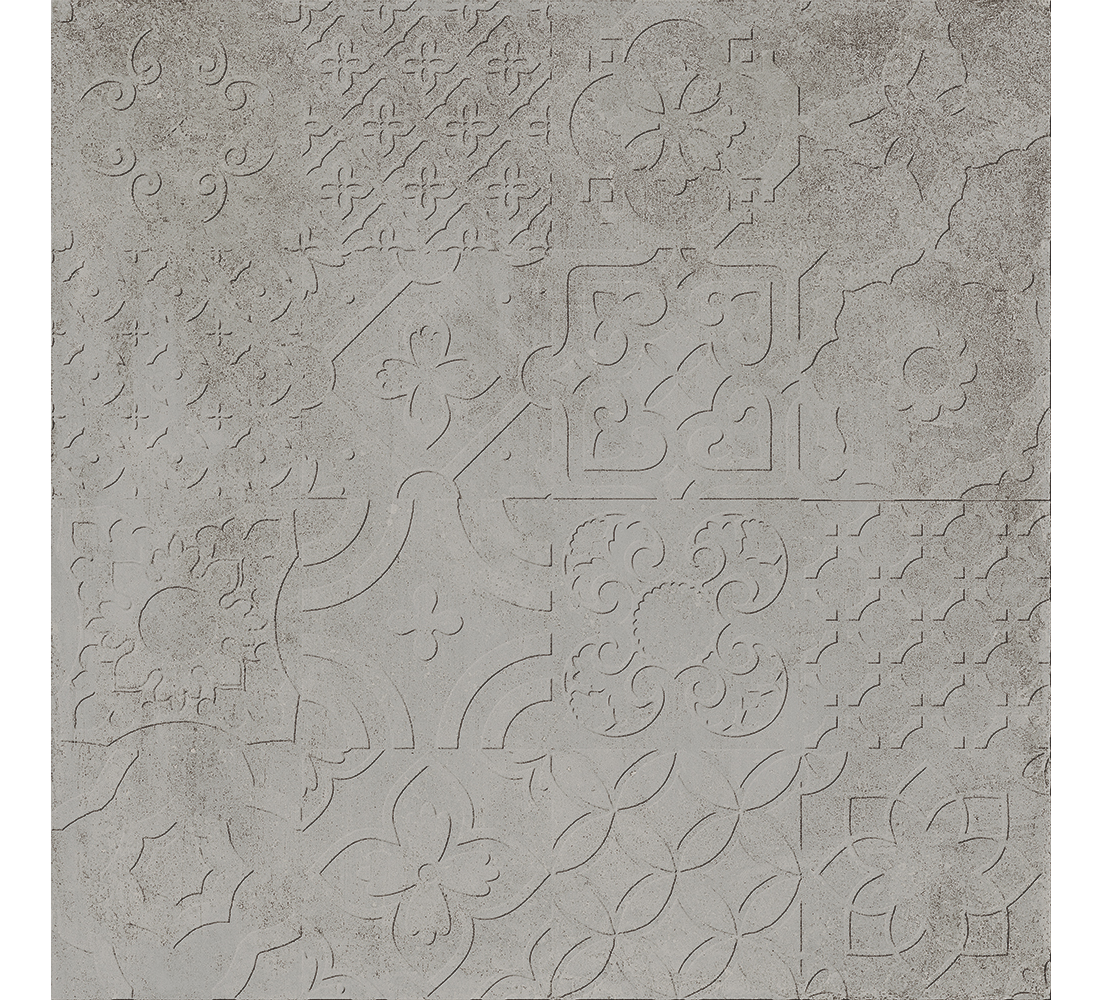 Гранитогрес Серия Progetto Cemento Cenere Decor 3D Гранитогрес Серия Progetto Cemento Cenere Decor 3D