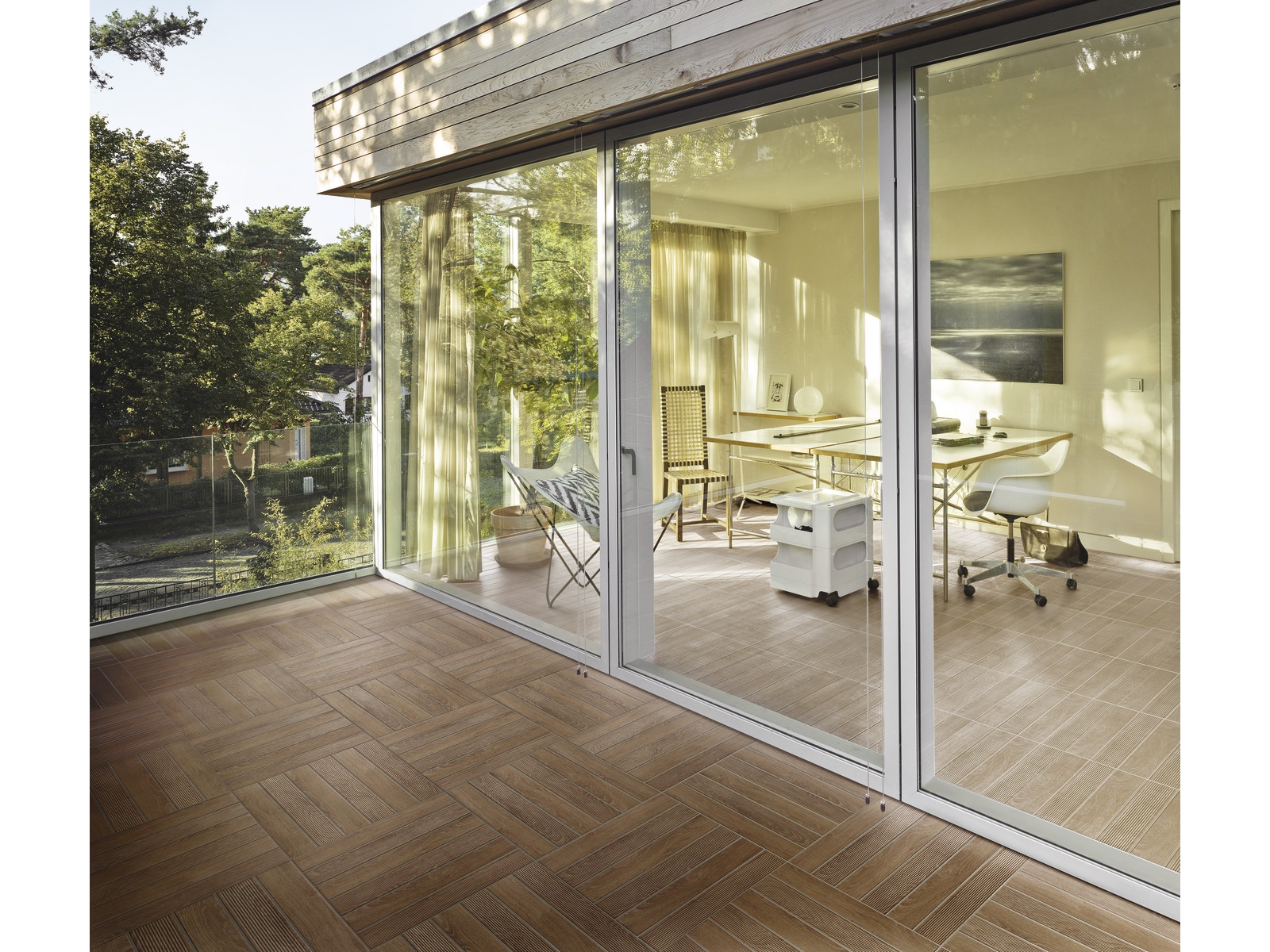 Гранитогрес Серия Deck Walnut GS-N6070 изглед