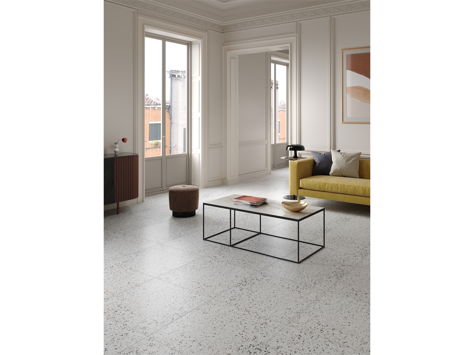 Гранитогрес Серия Terrazzo изглед
