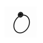 Хавлийник Серия Name Black Matte кръгъл NAS-34007