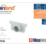 Тапа за канален сифон 13/7 - Серия Mesateknik MTS1036