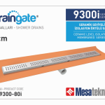 Линеен сифон 80 см - с хидроизолация - Серия Mesateknik MTS9300i-80