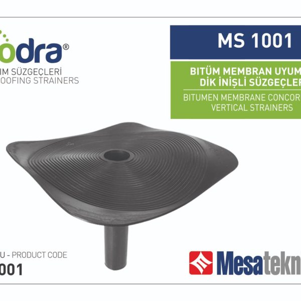 Битумен преход Ф50 - воронка - Серия Mesateknik MS1001