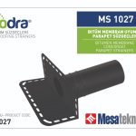 Битумен преход Ф100 - барбакан - Серия Mesateknik MS1027