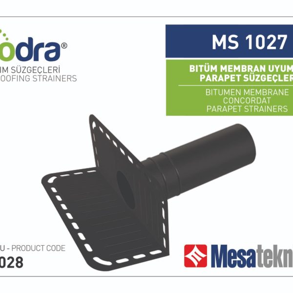 Битумен преход Ф70 - барбакан - Серия Mesateknik MS1028