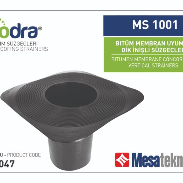 Битумен преход Ф150 - воронка - Серия Mesateknik MS1047