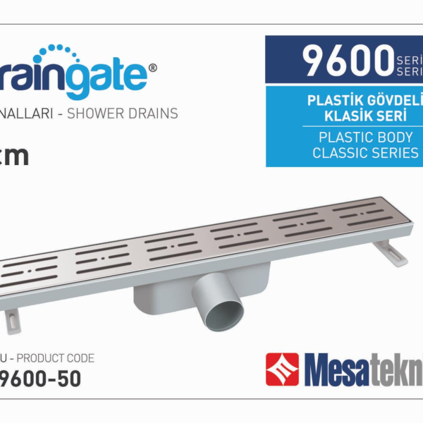 Линеен сифон 50 см - Серия Mesateknik MTS9600-50