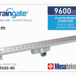 Линеен сифон 80 см - Серия Mesateknik MTS9600-80
