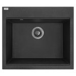 Полигранитна кухненска мивка Серия Tau Black SBT_710Y