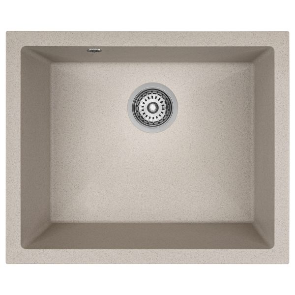 Полигранитна кухненска мивка под плот Серия Ibiza Beige SBI_410U