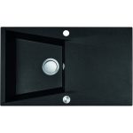 Полигранитна кухненска мивка с отцедник Серия Grenada Grey SBG_511T