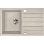 Полигранитна кухненска мивка Серия Margarita Beige SBM_411T