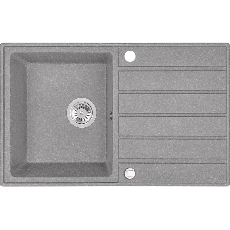 Полигранитна кухненска мивка Серия Margarita Grey SBM_511T