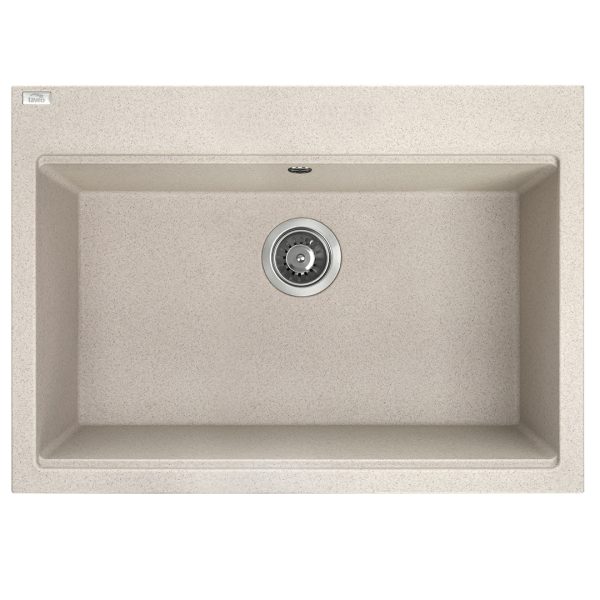 Полигранитна кухненска мивка Серия Tau Beige 50/70 /SBT_4107/