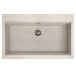 Полигранитна кухненска мивка Серия Tau Beige 50/80 /SBT_4108/