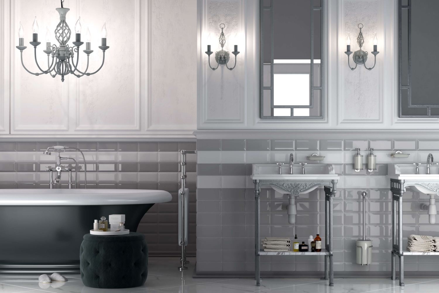 Фаянс Серия Metro Grey /462051/ изглед