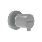 Кран за студена вода за вграждане Cool Grey - полипропилен - Серия Creavit AC50L.CGR