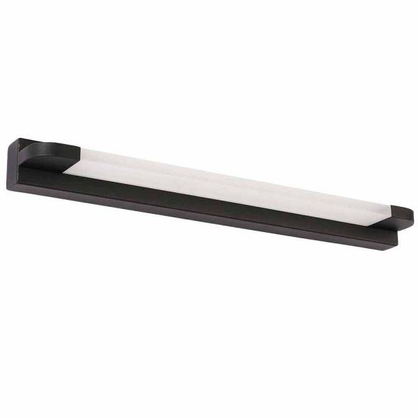 LED Тяло за баня Modena Black Mat 9W /4723/