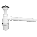 PVC Сифон 1 1/4'' без преливник /1-29/