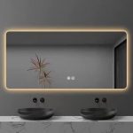 LED oгледало Forma Vita 80/60 с нагревател и димиране - 3 цвята /SM011H/